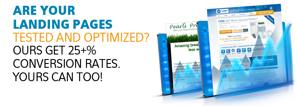 Are Your Landing Pages Optimized? Are Your Landing Pages Optimized?